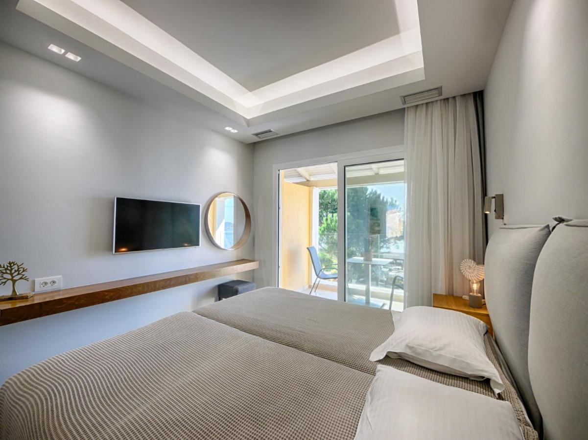 Vistonia Apartment Agios Georgios Pagon Bagian luar foto