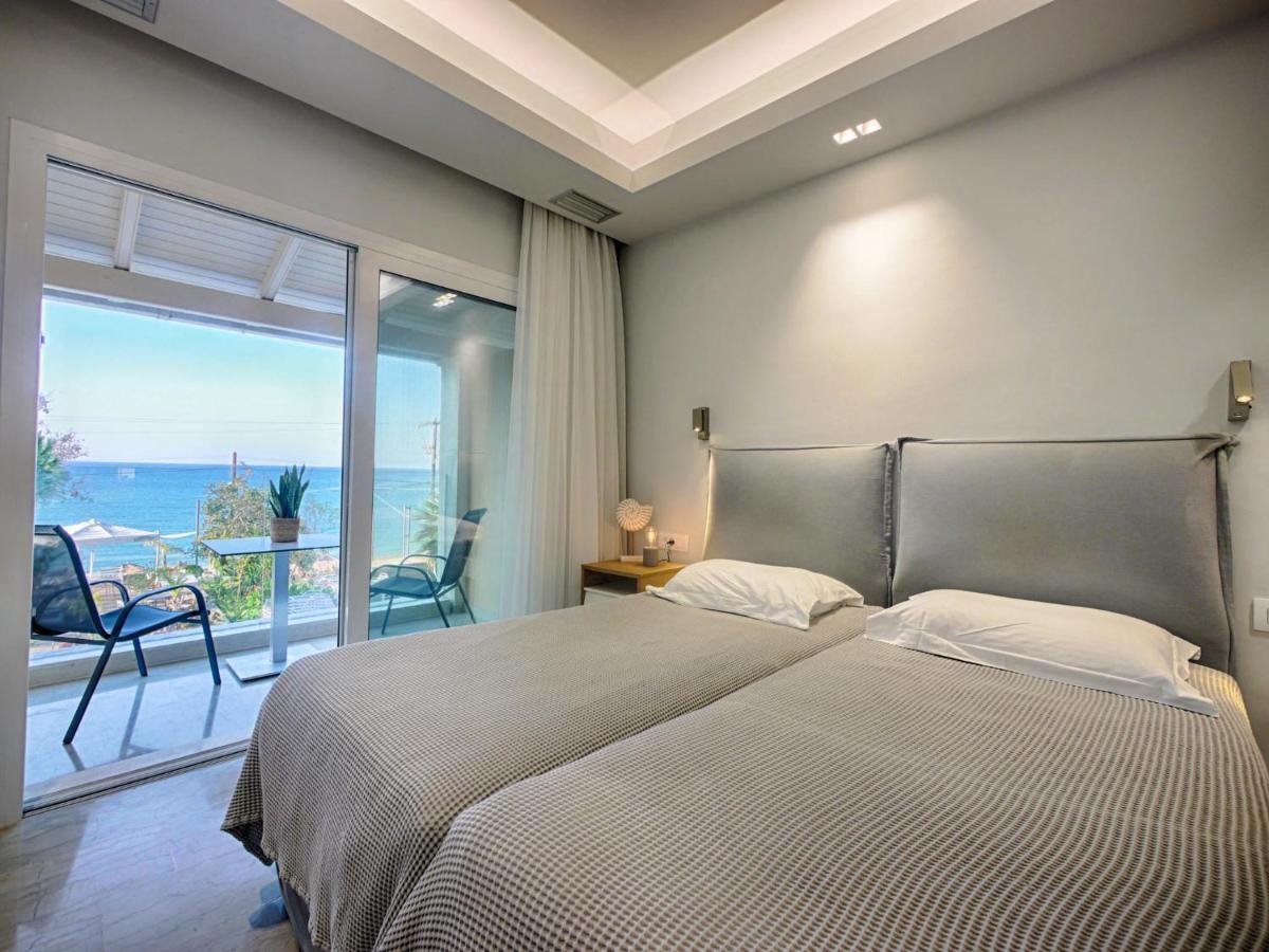Vistonia Apartment Agios Georgios Pagon Bagian luar foto