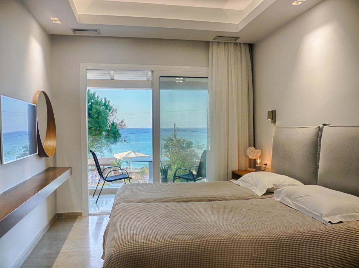 Vistonia Apartment Agios Georgios Pagon Bagian luar foto