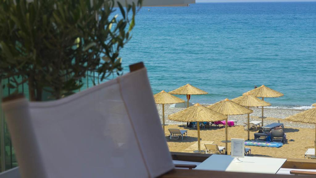 Vistonia Apartment Agios Georgios Pagon Bagian luar foto