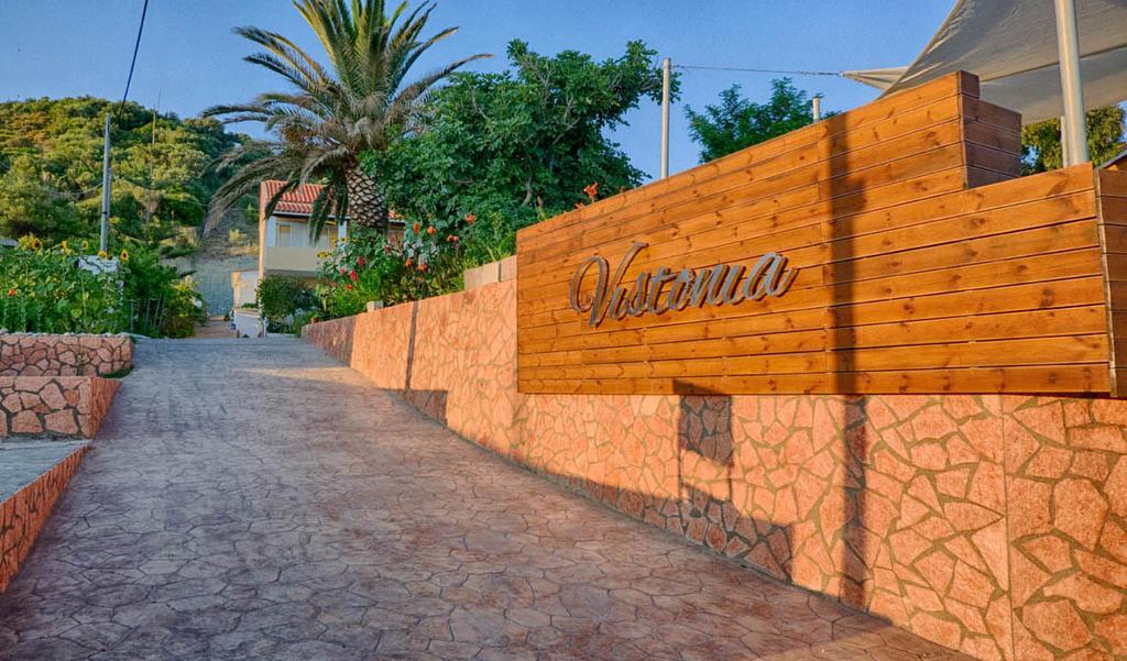 Vistonia Apartment Agios Georgios Pagon Bagian luar foto