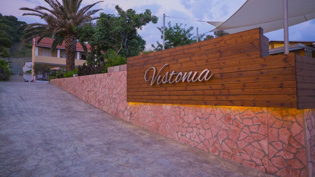 Vistonia Apartment Agios Georgios Pagon Bagian luar foto