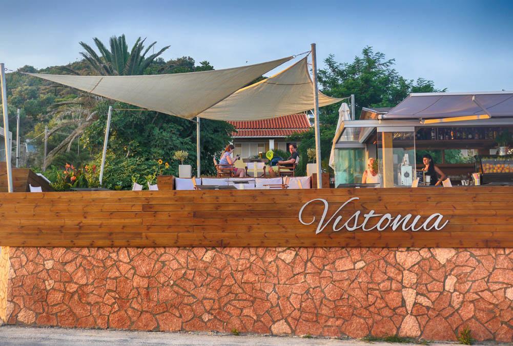 Vistonia Apartment Agios Georgios Pagon Bagian luar foto