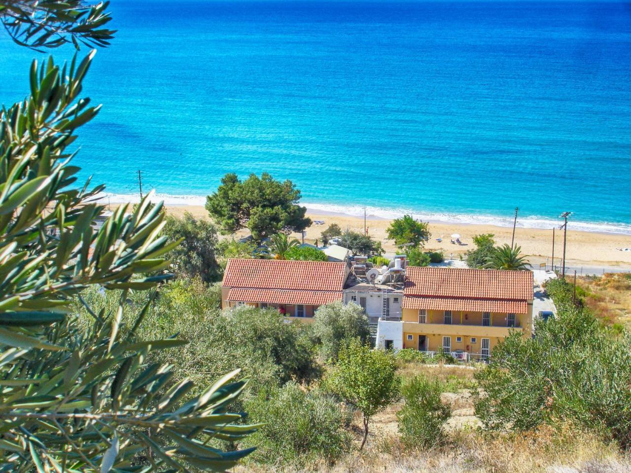Vistonia Apartment Agios Georgios Pagon Bagian luar foto